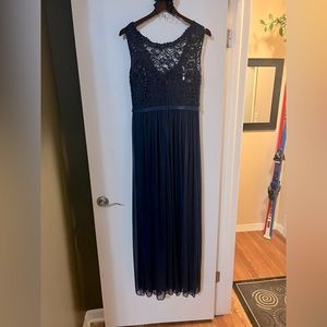 David’s Bridal. Navy Blue. Size 8.